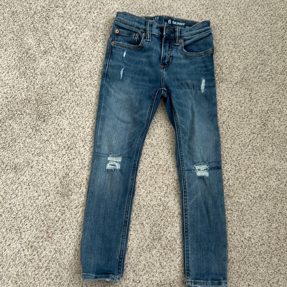 GAP Other - GAP Kids Distressed Skinny Jean, 6